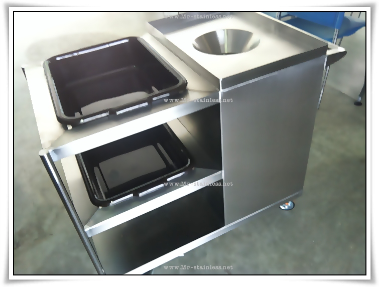 Mr.stainless , เครื่องสแตนเลสครัว , รถเข็นเก็บจาน , รถเข็นจาน , รถเข็น รูปที่ 4