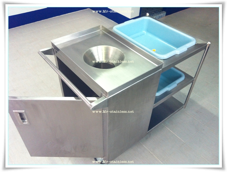 Mr.stainless , เครื่องสแตนเลสครัว , รถเข็นเก็บจาน , รถเข็นจาน , รถเข็น รูปที่ 6