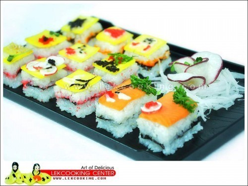 +เรียนทำซูชิ ราคาพิเศษสุด 990 บาท สอน3หลักสูตรที่ Lekcooking สุดคุ้มไม่บวกเพิ่มเติม มีของแถมให้ค่ะ รูปที่ 7