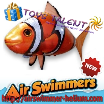 Air Swimmers บอลลูนบังคับ ทั้ง 3 แบบ ฉลาม ปลาการ์ตูน Angry Bird รูปที่ 3