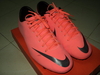 รูปย่อ ขาย mercurial victory iii ปุ่ม AG สีชมพู/ส้ม 1500 บาท (ของแท้) รูปที่1