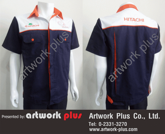 artwork-plus.com รับผลิตเสื้อช็อป เสื้อช่าง เสื้อพนักงานบริษัท เสื้อช็อปโรงงาน เสื้อช็อปแขนยาว เสื้อช่างยนต์ รูปที่ 3