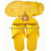 รูปย่อ ขายรองเท้าพระ รองเท้าแตะสีกรักและสีเหลืองคุณภาพดีราคาถูก (ปลีก-ส่ง)   รูปที่3
