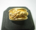 แหวนทอง Gold master 24K ลายสิงโต นน. 11.91 g