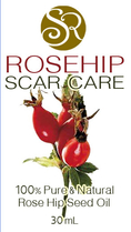 รอยสิว รอยแผลเป็น ยารักษารอยแผลเป็น รอยสิว ผิวแตกลาย หน้าท้องลาย ได้ผลดีที่สุดด้วยน้ำมันสกัด SR ROSEHIP SCAR CARE จากสหร