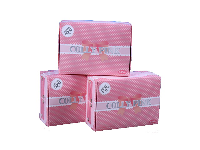 Colly Pink 6000 mg.(คอลลี่พิงค์ 6000 ) 1 กล่อง 30 ซอง ราคา 2,100 บาท จร๊า… รูปที่ 1