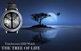 นาฬิกาข้อมือแฟชั่น LED หน้าจอสัมผัส TREE OF LIFE