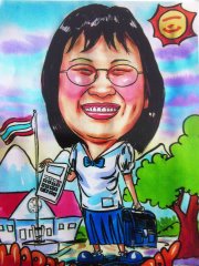 วาดภาพล้อเลียน รูปที่ 6