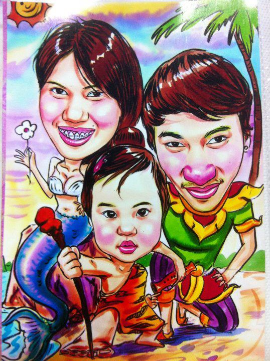 วาดภาพล้อเลียน รูปที่ 3