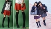 รูปย่อ พร้อมส่งถุงเท้านักเรียนญี่ปุ่นแบบยาว มีทั้งสีดำและสีขาว ความยาว 29 นิ้วครึ่ง  รูปที่2