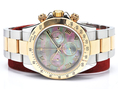 ขายนาฬิกาของแท้ มือสอง Rolex Oyster Perpetual Daytona หน้าปัด Mother Of Pearl Roman พร้อมใบ >> O86-OOOO19O