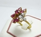 รูปย่อ แหวน ทับทิม เม็ดแตง ฝังเพชร นน. 3.75 g รูปที่2
