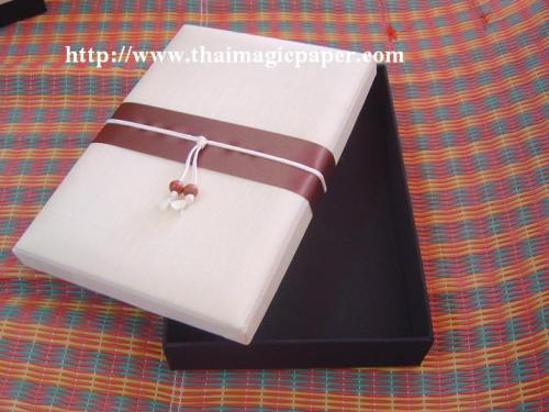 Otop silkbox ของชำร่วย ของพรีเมี่ยม กล่องของขวัญ กล่องผ้าไหมเชียงใหม่ กล่องกระดาษสา  รูปที่ 6