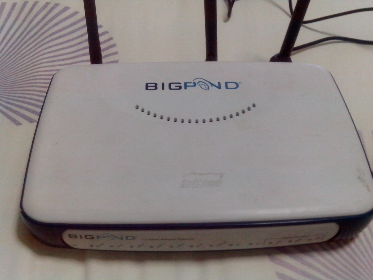 ขาย Bigpond 3G Router เปลี่ยนอแด๊ปเตอร์แล้ว รูปที่ 1