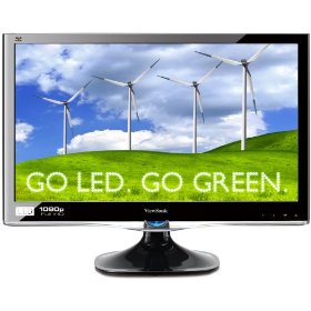 Viewsonic VX2450WM-LED 24-Inch (23.6-Inch Vis) Widescreen LED Monitor with Full HD 1080p and Speaker รูปที่ 1