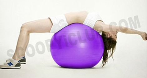 dooYoga.com 087-054-2548 ขาย ฟิตบอล (Fitball) รับน้ำหนักได้มาก ยึดหยุ่นดีเยี่ยม รูปที่ 1