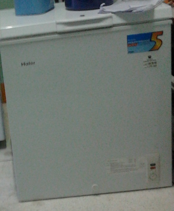 ขายตู้แช่แข็งฝาทึบ Haier ขนาด 5 คิว สีขาว สภาพดีมาก ใช้มาแค่ 6 เดือน รูปที่ 1