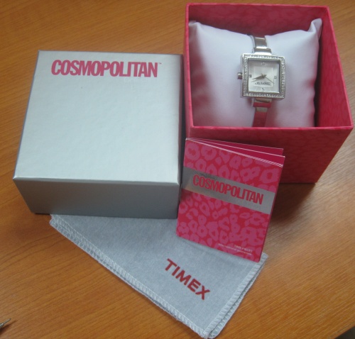 ขายนาฬิกาข้อมือ cosmopolitan รุ่น cm181 มือสอง ราคา 2,500บ. เท่านั้น รูปที่ 1