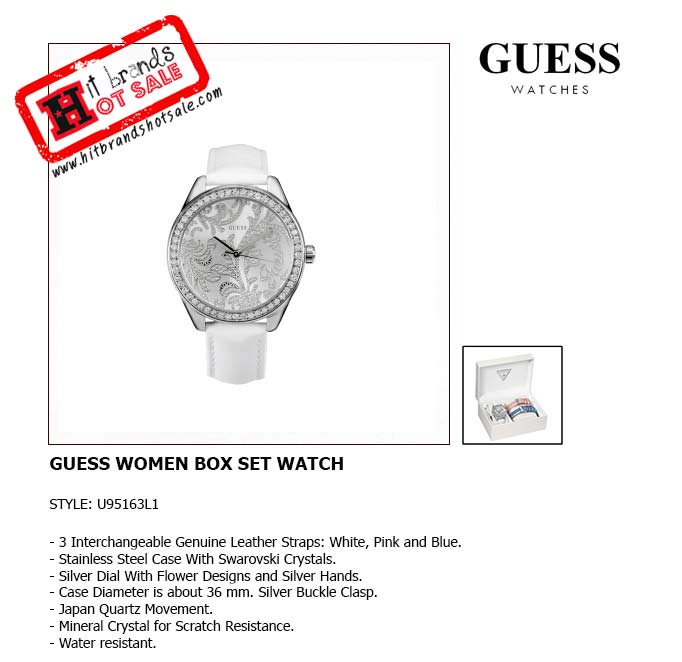 นาฬิกา GUESS U95163L1ของแท้ มา sale ราคา  3900 บาทมีสินค้าพร้อมส่งค่ะ รูปที่ 1