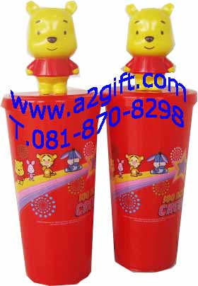 ขายส่งของแถม/ลิขสิทธิ์หลากหลาย เช่น แก้วพุห์,ที่เปิดขวดไฮเนเก้น,โดเรม่อน7-11,ชามพูห์,กระบอกสติทช์ รูปที่ 6