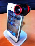 จำหน่ายอุปกรณ์เลนส์เสริม olloclip 3in1 สำหรับ iphone 4/4S ราคา 1,649 บาท เท่านั้น