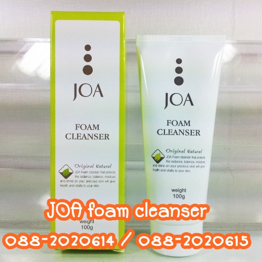 JOA foam cleanserสุดยอดโฟมทำความสะอาดผิวหน้า JOA foam cleanserช่วยให้หน้าสาวใสเด้งคอนเฟิร์มค่ะ รูปที่ 1