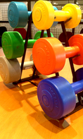 vinyl dumbell 1 - 6 kg