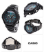 รูปย่อ นาฬิกา Casio G-Shock Gravity Defier รุ่น G-1200BD-1ADR มือสอง รูปที่2