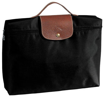 ขาย Longchamp Le Pliage Briefcase สี Black รูปที่ 1