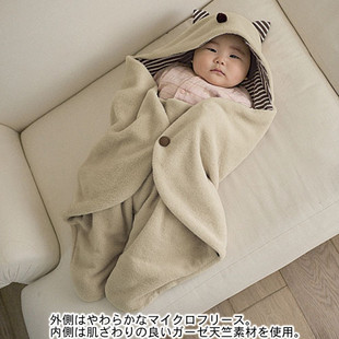 ผ้าห่อตัวแฟนซีรูปแมว สามารถใช้เป็นถุงนอน สำหรับให้ความอบอุ่นแก่ลูกน้อยได้เป็นอย่างดีค่ะ รูปที่ 1