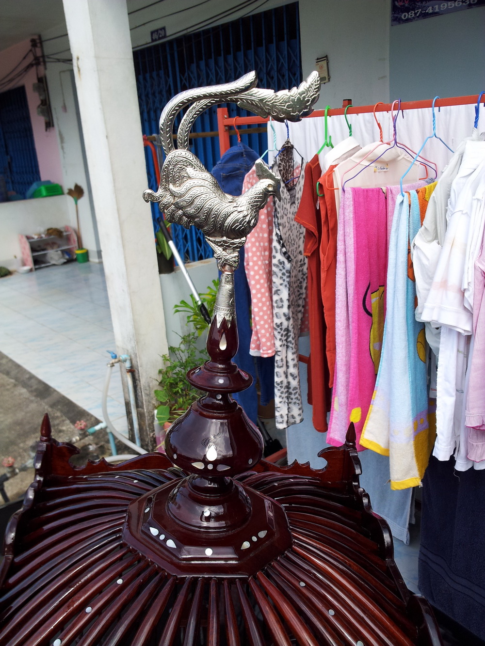 กรงนกหัวจุก ไม้รักเขาฝังมุก รูปที่ 5