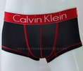 กางเกงในชาย Calvin Klein Boxer Briefs : สีดำ แถบสีแดงCK