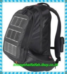 Backpack ชาร์จไฟแสงอาทิตย์ นำเข้าจากต่างประเทศ สำหรับเดินป่าปีนเขา ทะเล รูปที่ 3