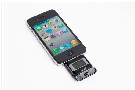 เครื่องวัดปริมาณแอลกอฮอล์ขนาดพกพา ใช้กับ iPhone, iPad และ iPod ทุกรุ่น รูปที่ 4