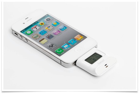 เครื่องวัดปริมาณแอลกอฮอล์ขนาดพกพา ใช้กับ iPhone, iPad และ iPod ทุกรุ่น รูปที่ 6