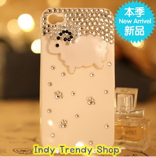 case iphone4/4s ประดับเพชร น่ารักมากๆ พร้อมส่ง รูปที่ 4