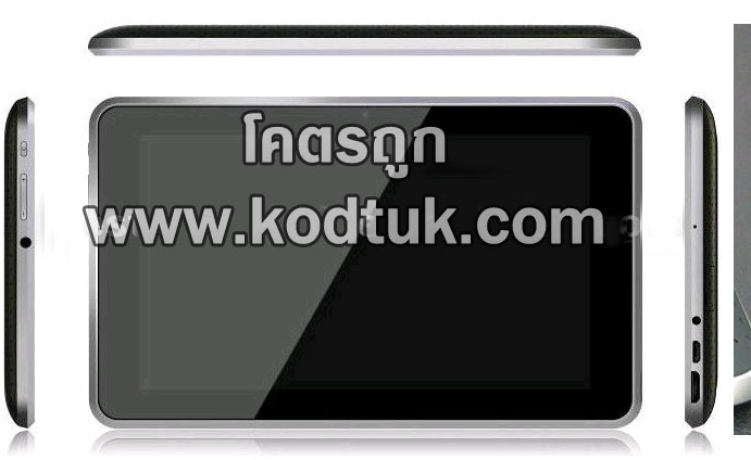 Tablet 7นิ้ว CPU1.5Ghz Ram1Gb HDD 8Gb OS4.1.1 สเปกเทพ ราคาไพร่ รูปที่ 1