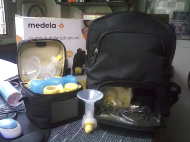 ขายเครื่องปั้มน้ำนมแม่ ระบบไฟฟ้า ยี่ห้อ medela รูปที่ 1