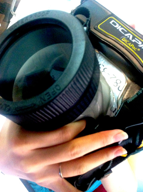 เคสกันน้ำสำหรับกล้อง DSLR ยี่ห้อ DiCAPac รุ่น WP-S5 รูปที่ 6