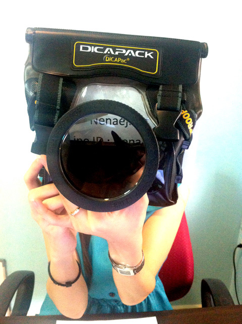 เคสกันน้ำสำหรับกล้อง DSLR ยี่ห้อ DiCAPac รุ่น WP-S5 รูปที่ 5