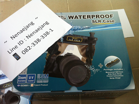 เคสกันน้ำสำหรับกล้อง DSLR ยี่ห้อ DiCAPac รุ่น WP-S10 รูปที่ 5
