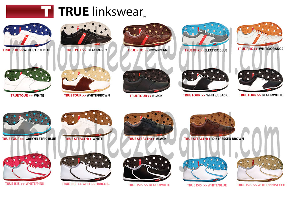 (มือ1) รองเท้ากอล์ฟ True Linkswear 4 รุ่น รูปที่ 1