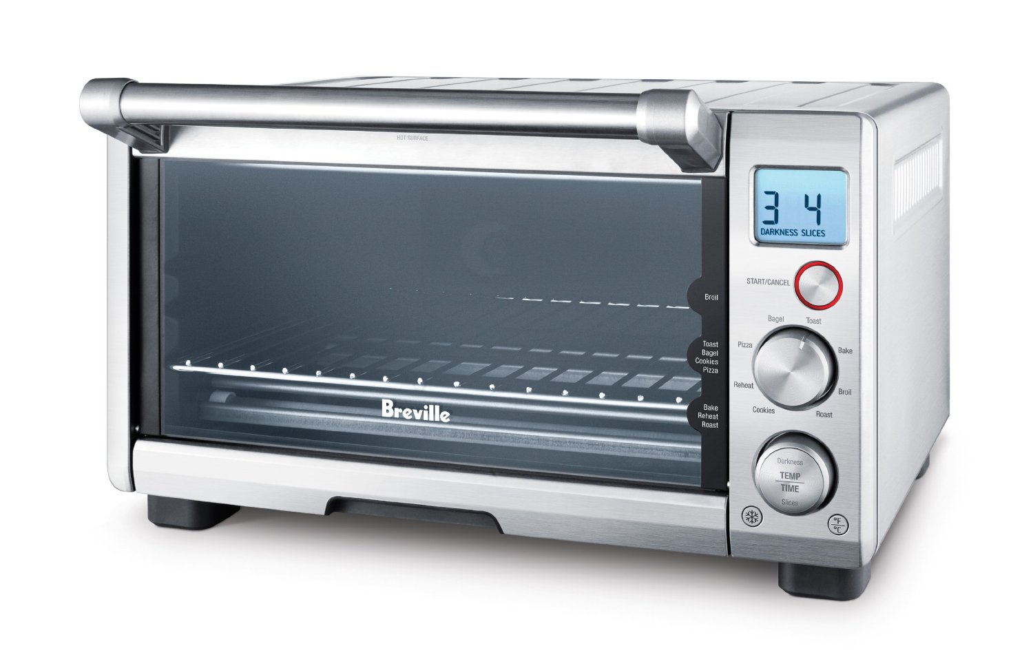 Cheap Price Breville BOV650XL The Compact Smart Oven 1800-Watt Toaster Oven with Element IQ รูปที่ 1