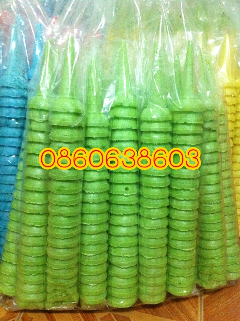 ขาย โคนไอศครีมสี , กรวยไอติมสี,กระทงกรวยไอศครีม, กระทงไอติม, กระทงกรวยไอติม ราคาถูก รูปที่ 3