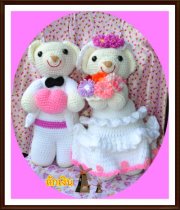 ตุ๊กตาถักแต่งงาน รูปที่ 2