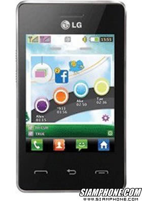 เคส LG Cookie smart T375 TPU Case and Cover สีดำ รูปที่ 4