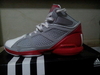 รูปย่อ ขายรองเท้าบาสเก็ตบอล Adidas Adizero Rose 1.5 gray/red/white 9.5US สภาพ 99% รูปที่1