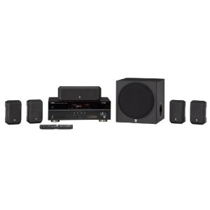 Best Deals Yamaha YHT-395BL Complete 5.1-Channel Home Theater System (Old Version) รูปที่ 1