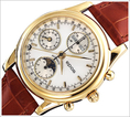 ขายนาฬิกา EPOS Moon Face Chronograp รุ่น 3364 เรือนทองสานหนังสภาพ 99%
