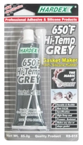 กาวซิลิโคนปะเก็นเหลว ชนิดสีเทา HARDEX RS-615 HI-TEMP GREY